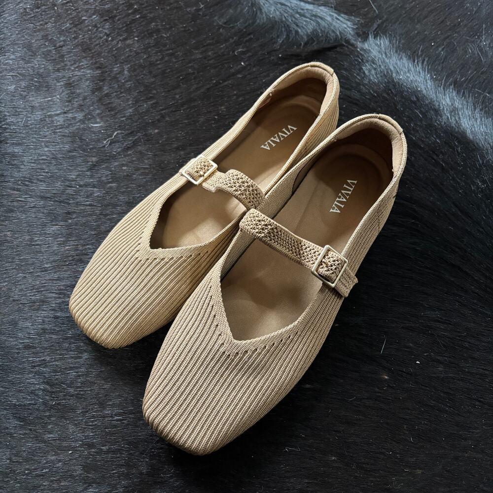 Vivaia Lightweight Square-Toe Mary-Jane, Margot Walker, Washable